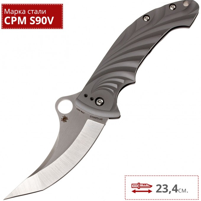 Нож SPYDERCO TIGHE STICK 198TIP